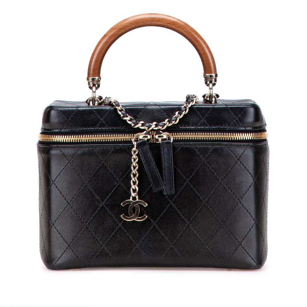 Chanel Knock On Wood Vanity Case #327371C33B